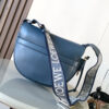 Loewe Small Gate bag in soft calfskin and jacquard