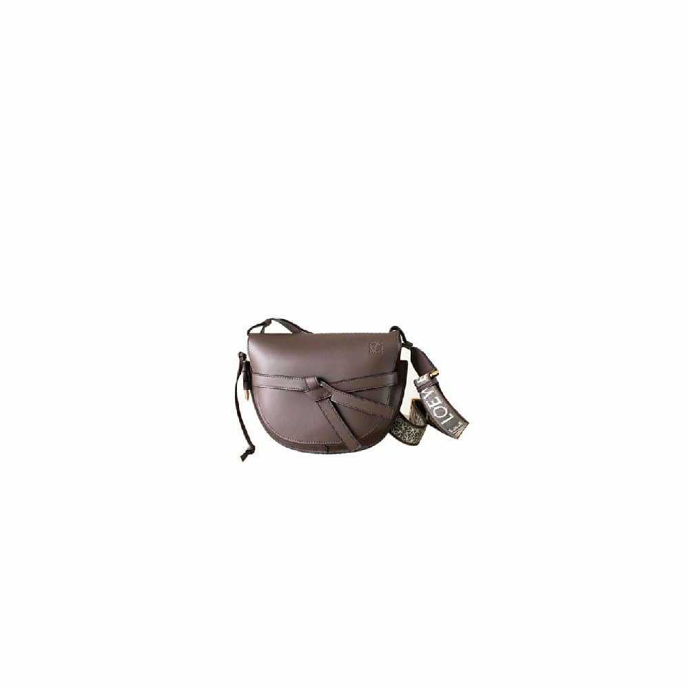 Loewe Small Gate bag in soft calfskin and jacquard