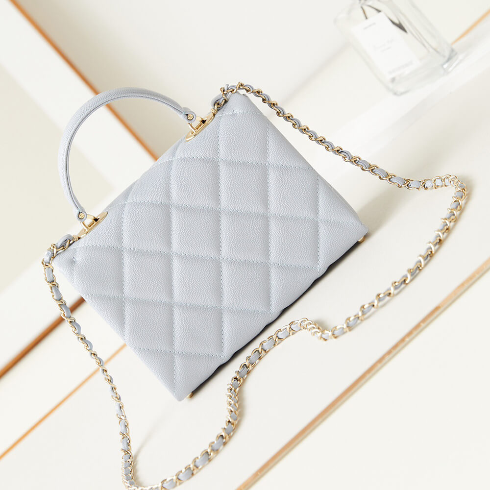 Chanel Small Flap with top handle(HIGH-END GRADE)