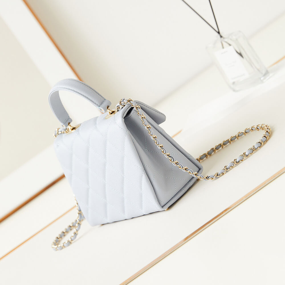 Chanel Small Flap with top handle(HIGH-END GRADE)