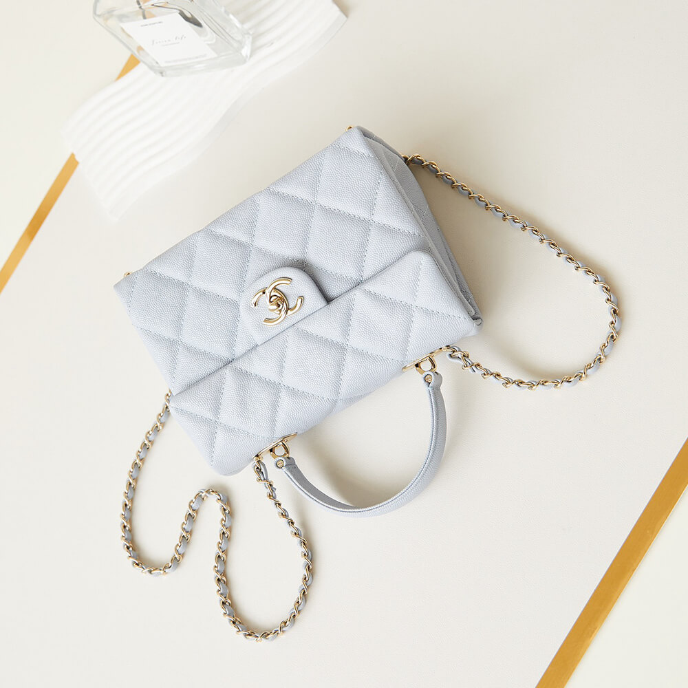 Chanel Small Flap with top handle(HIGH-END GRADE)