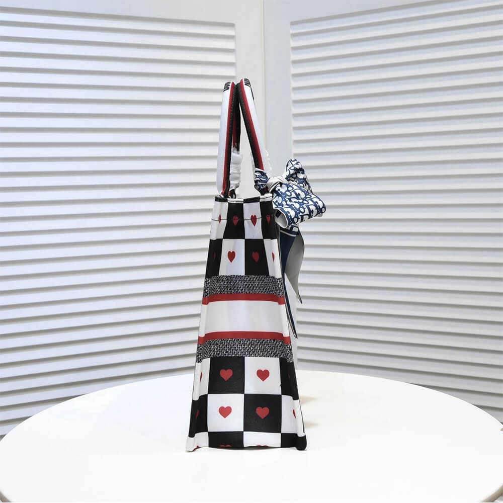 17418-3 MEDIUM DIORAMOUR DIOR BOOK TOTE