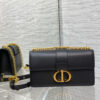 Dior 30 Montaigne East-West Bag with Chain