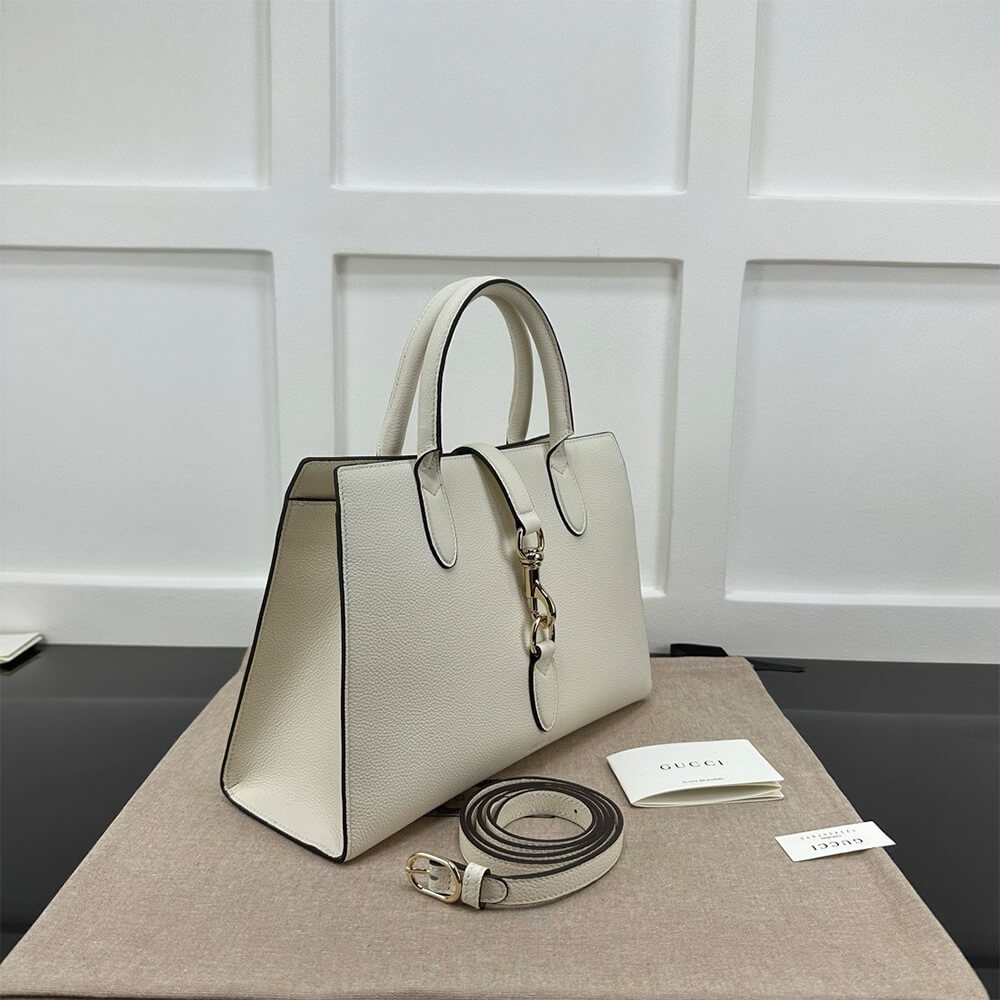 17455-3 GUCCI Medium tote bag with hook closure(HIGH-END GRADE)