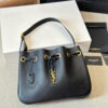 YSL PARIS VII small hobo in grained leather