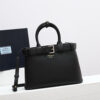 Prada Buckle small leather handbag with belt(high-end grade)