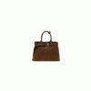 Prada Buckle small suede handbag with belt(high-end grade)