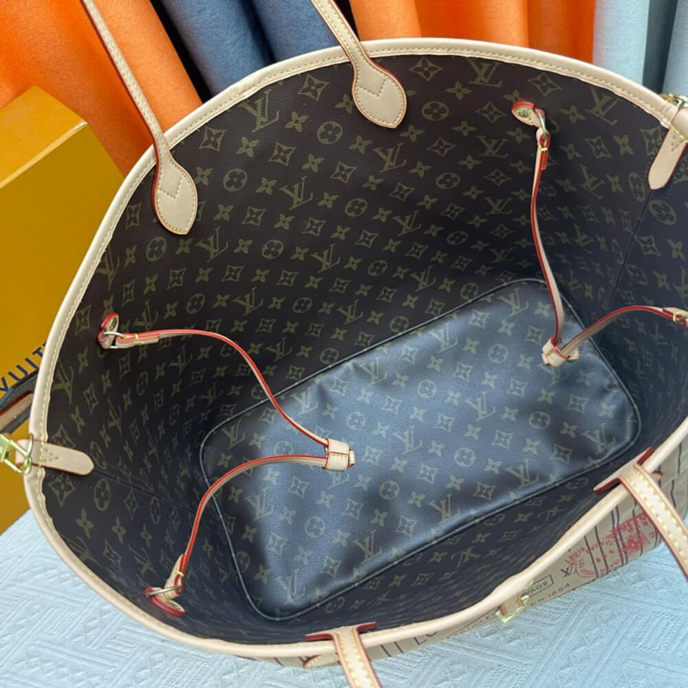 LV Neverfull Bandouliere Inside Out GM