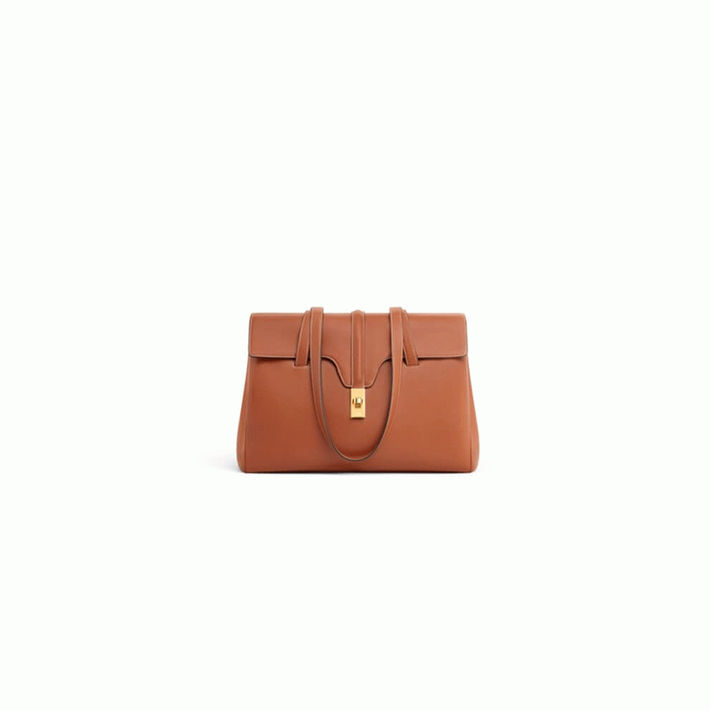 CELINE Medium Soft 16 Bag in Smooth Calfskin(HIGH-END GRADE)