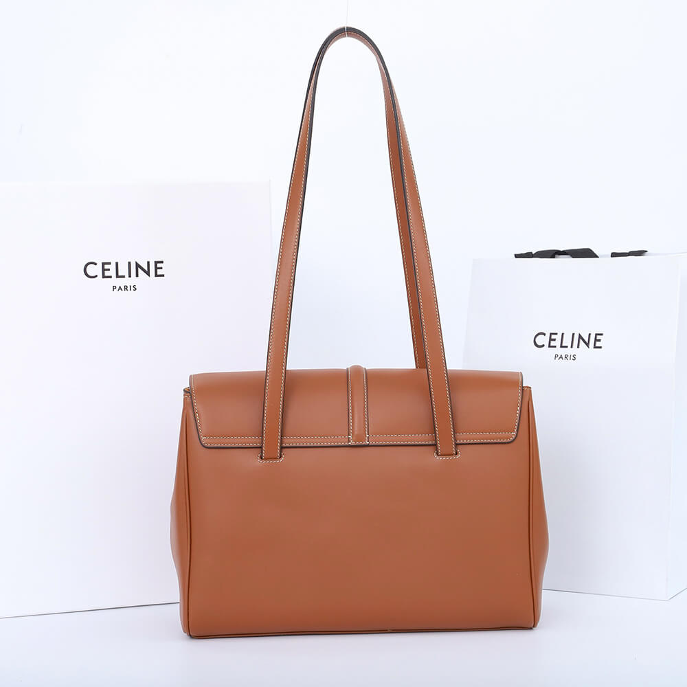 CELINE Medium Soft 16 Bag in Smooth Calfskin(HIGH-END GRADE)