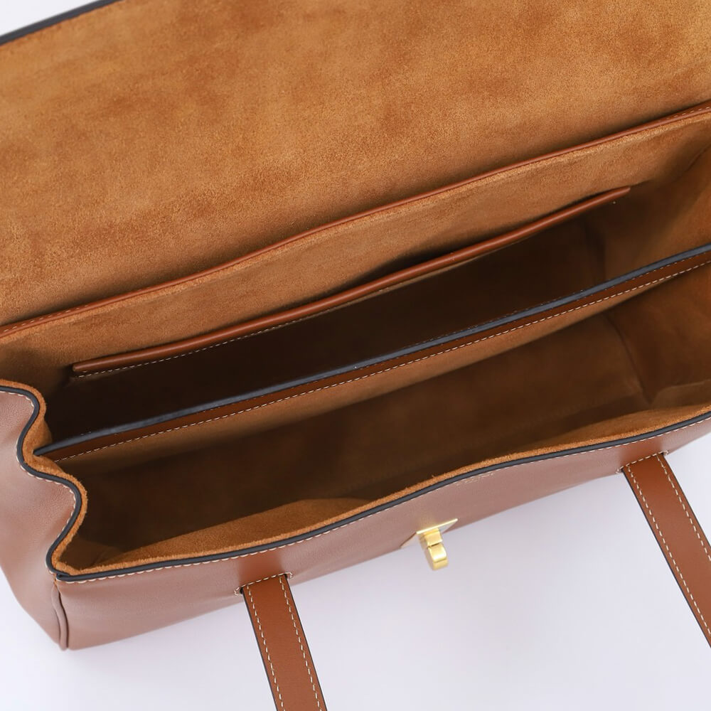 CELINE Medium Soft 16 Bag in Smooth Calfskin(HIGH-END GRADE)