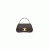TEEN CELINE LOLA in Triomphe Canvas and Calfskin(HIGH-END GRADE)