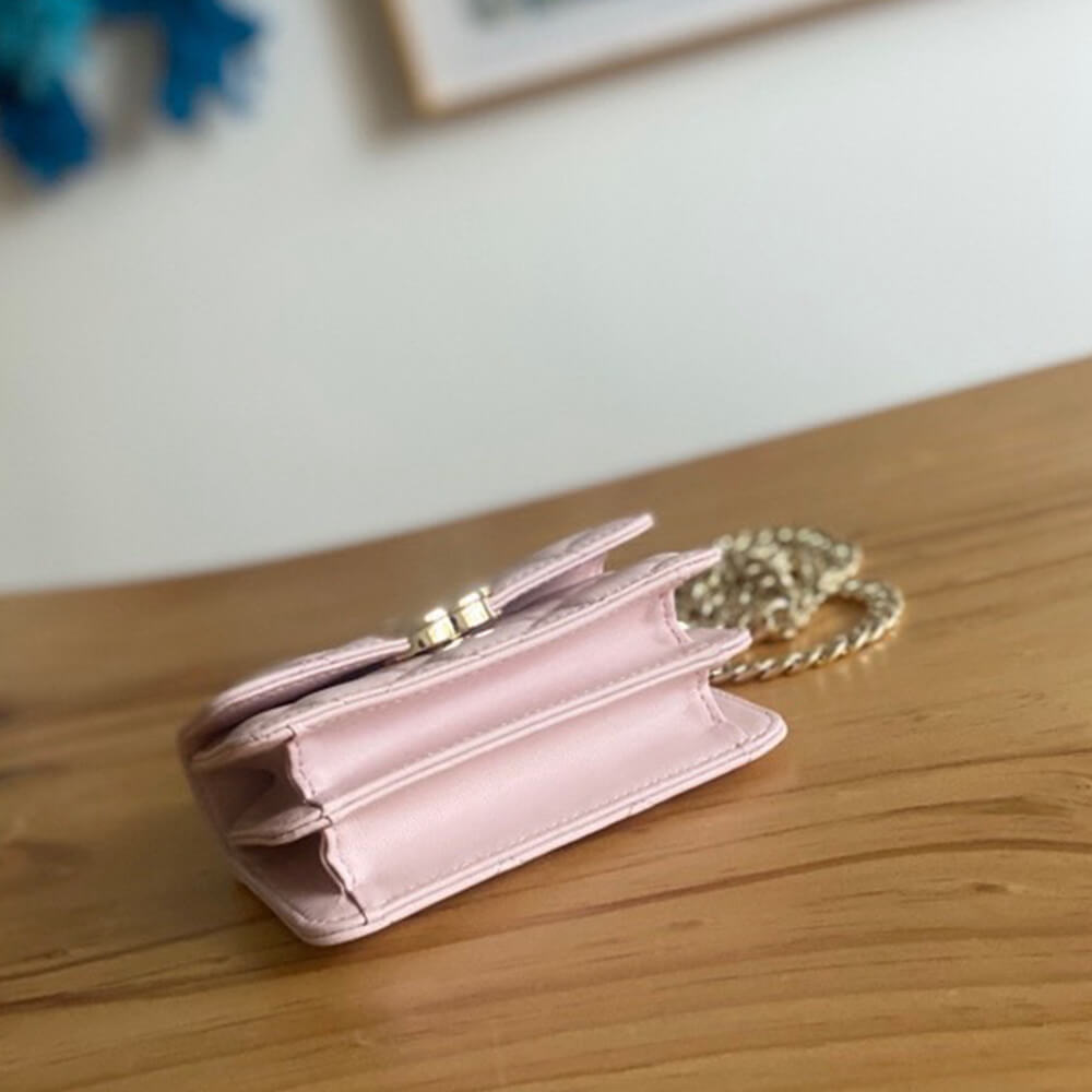 Chanel mini flap with top handle(HIGH-END GRADE)