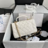 CHANEL Mini Classic Handbag With Top Handle