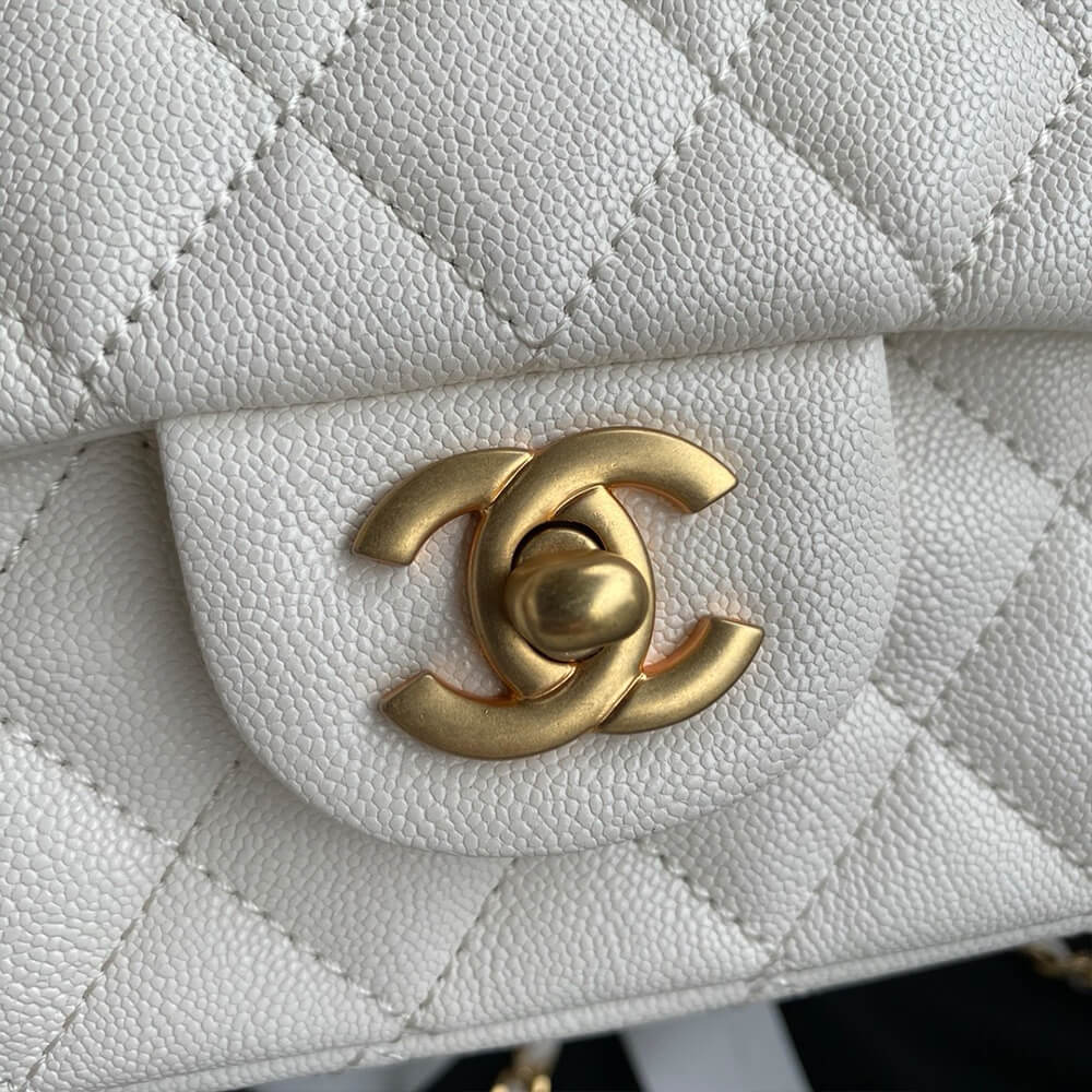 CHANEL Mini Classic Handbag With Top Handle