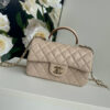 CHANEL Mini Classic Handbag With Top Handle