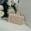 CHANEL Mini Classic Handbag With Top Handle