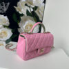 CHANEL Mini Classic Handbag With Top Handle