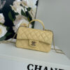 CHANEL Mini Classic Handbag With Top Handle