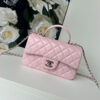 CHANEL Mini Classic Handbag With Top Handle