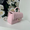 CHANEL Mini Classic Handbag With Top Handle