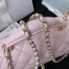 CHANEL Mini Classic Handbag With Top Handle