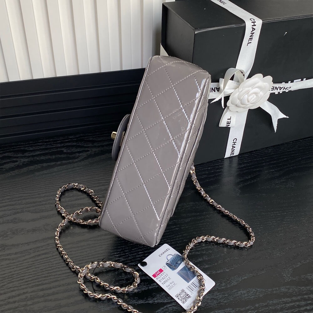 CHANEL Mini Classic Handbag With Top Handle