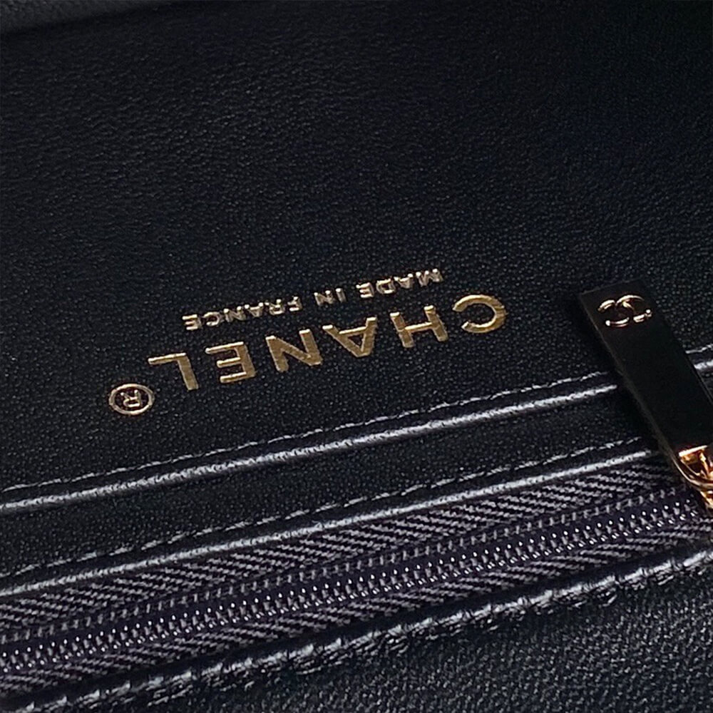 CHANEL Mini Classic Handbag With Top Handle