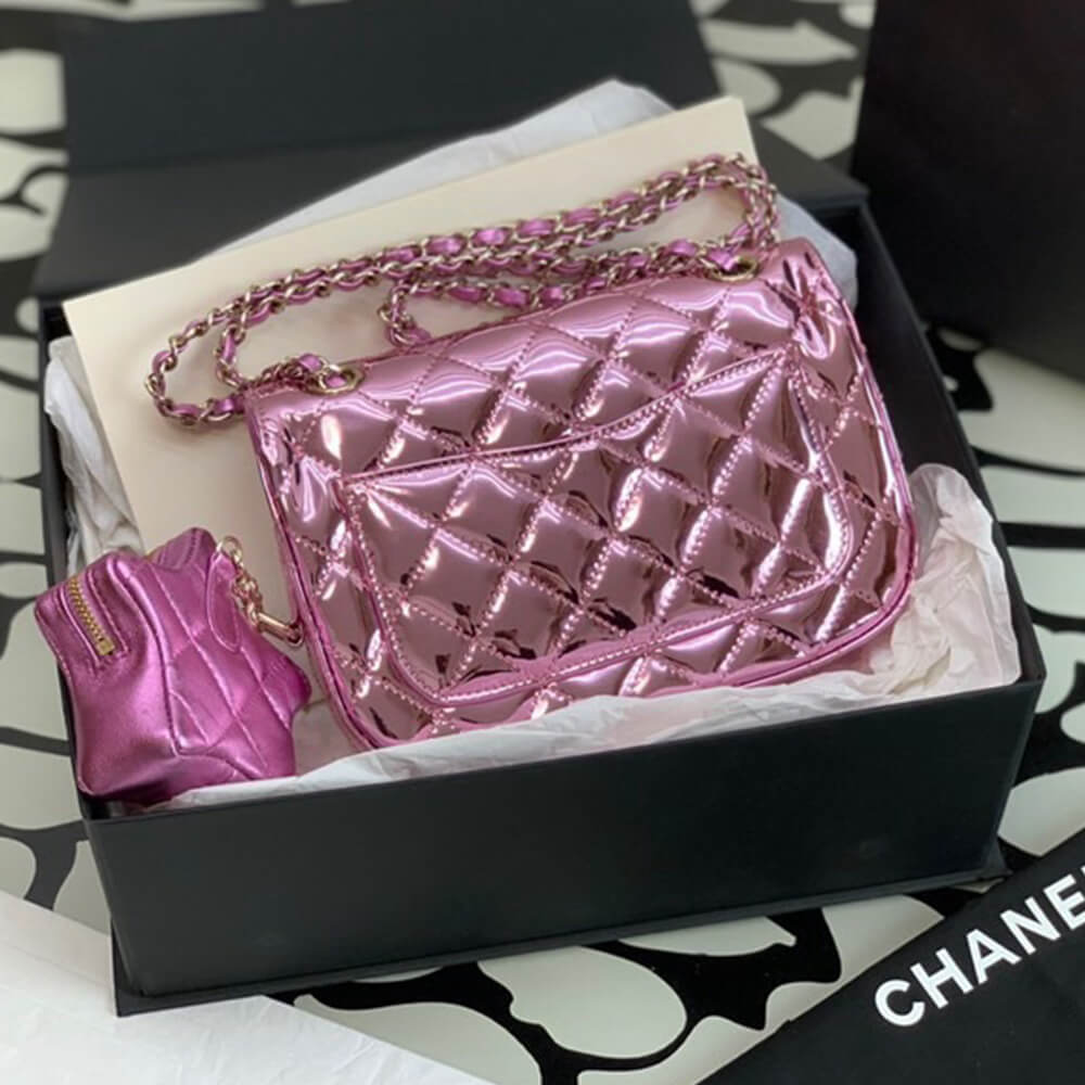 CHANEL MINI FLAP BAG(HIGH-END GRADE)