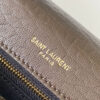 YSL Calypso large in grained lambskin