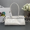 Prada Medium leather handbag(high-end grade)