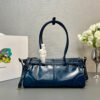 Prada Medium leather handbag(high-end grade)