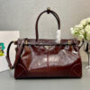 Prada Large leather handbag(high-end grade)