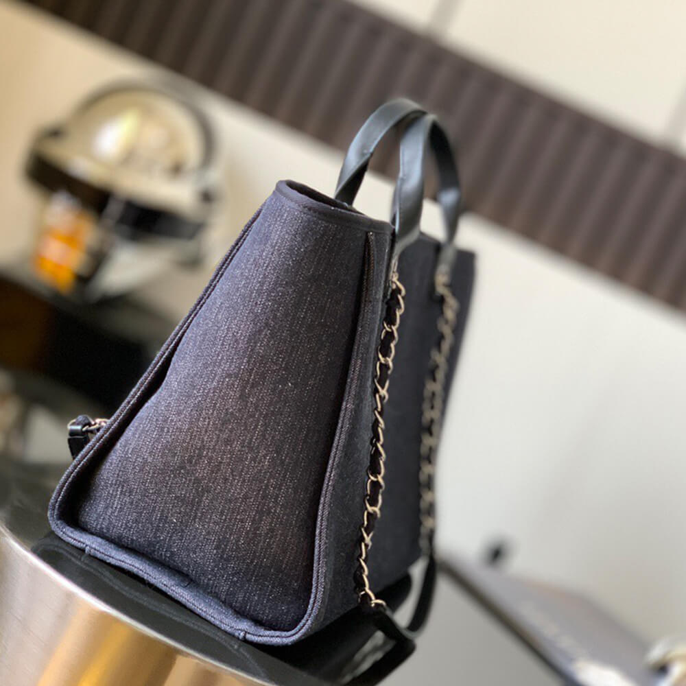 CHANEL LARGE DEAUVILLE TOTE(HIGH-END GRADE)