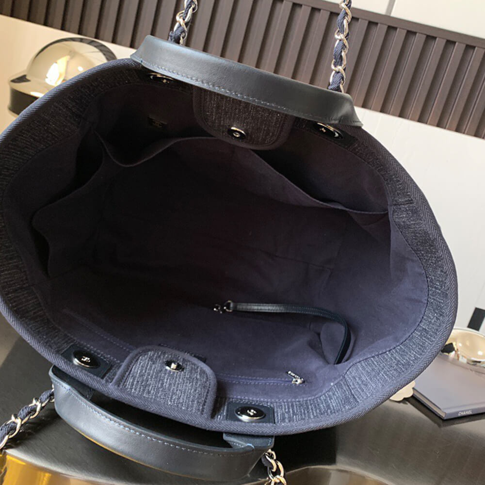 CHANEL LARGE DEAUVILLE TOTE(HIGH-END GRADE)