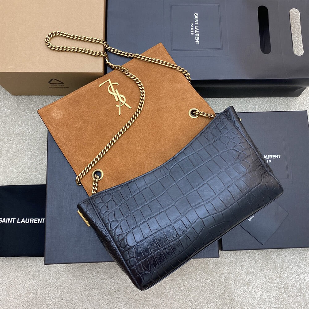 17831-5 YSL REVERSIBLE MEDIUM KATE
