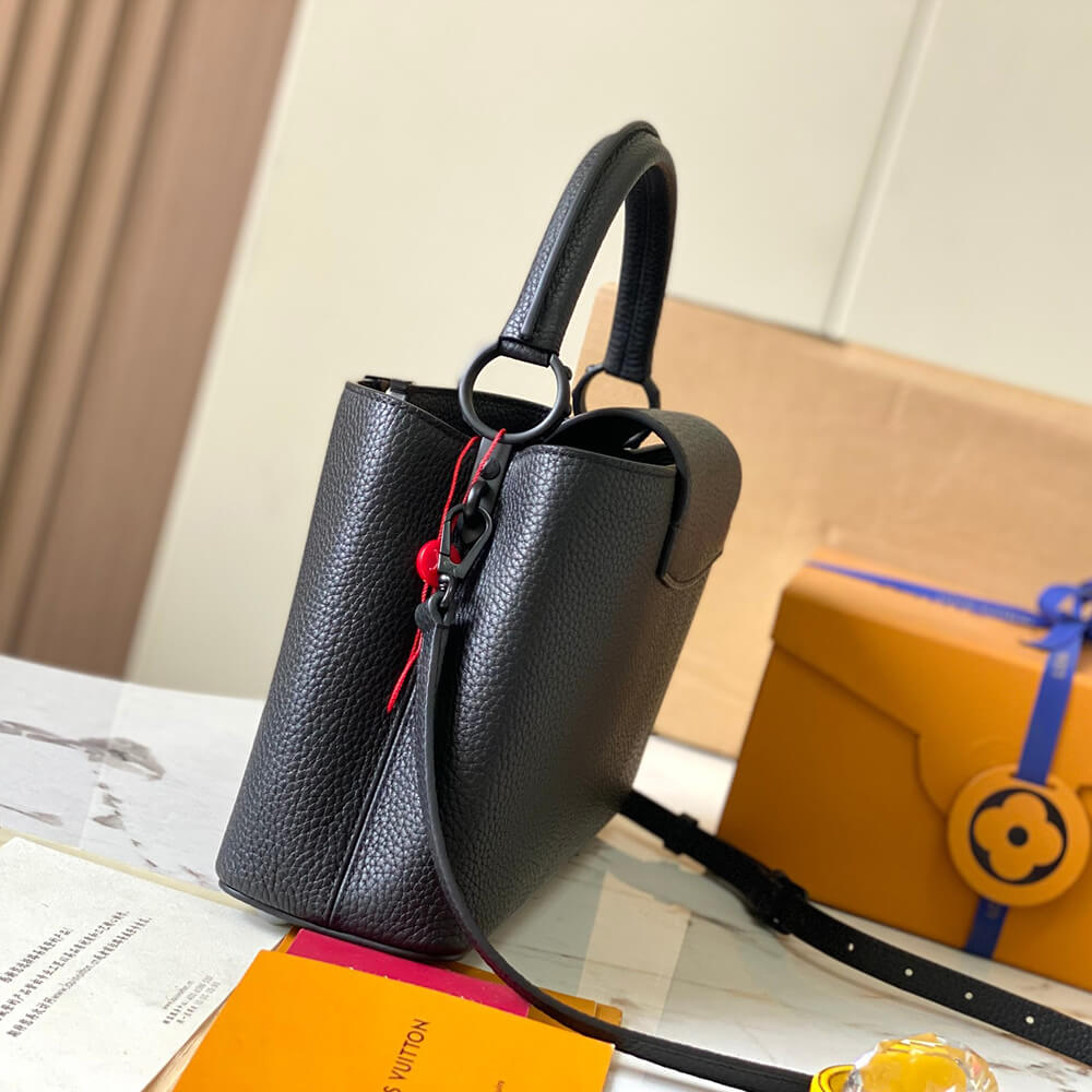 LV Capucines East-West MM(HIGH-END GRADE)