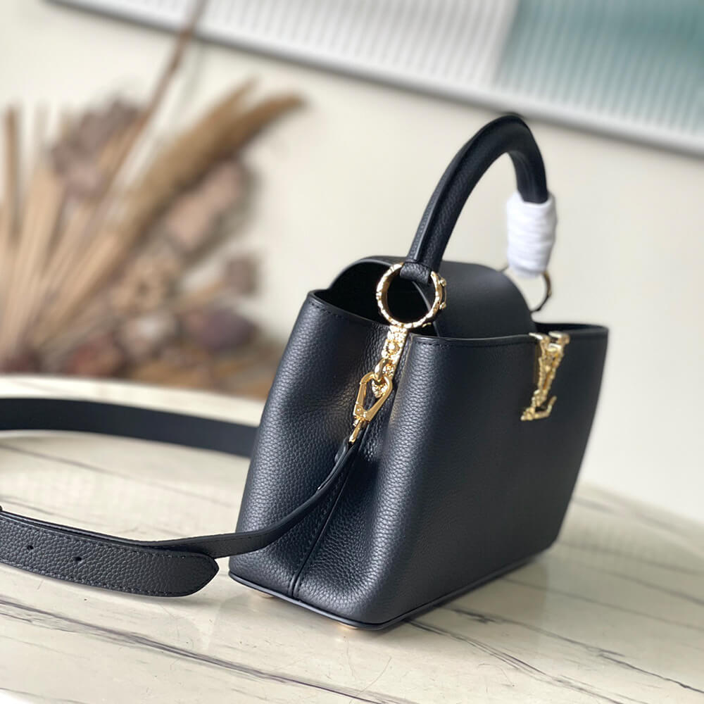 LV Capucines East-West MM(HIGH-END GRADE)