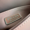 17888-7 Small Prada Cleo brushed leather shoulder bag with flap