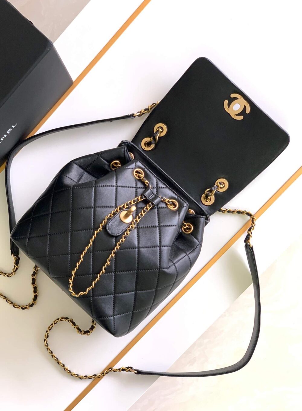 17932-6 CHANEL Duma Backpack(HIGH-END GRADE)