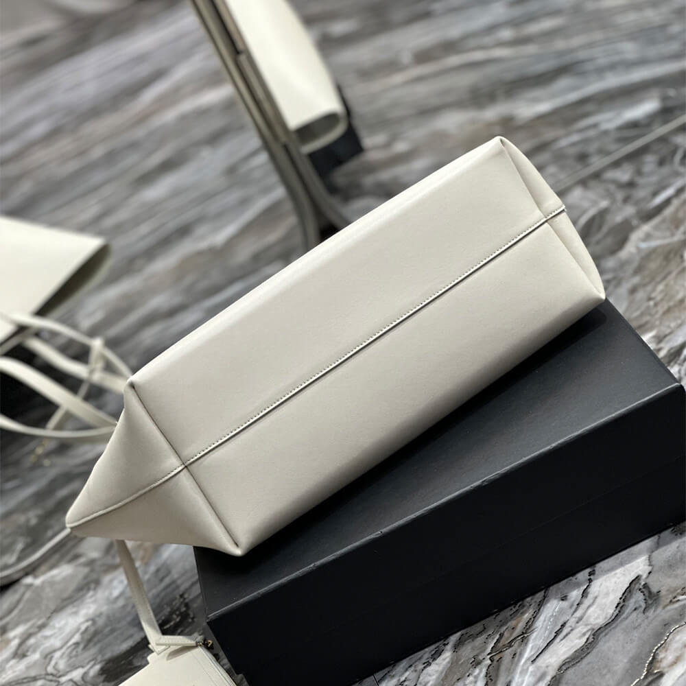 17958-5 YSL Shopping Saint Laurent leather