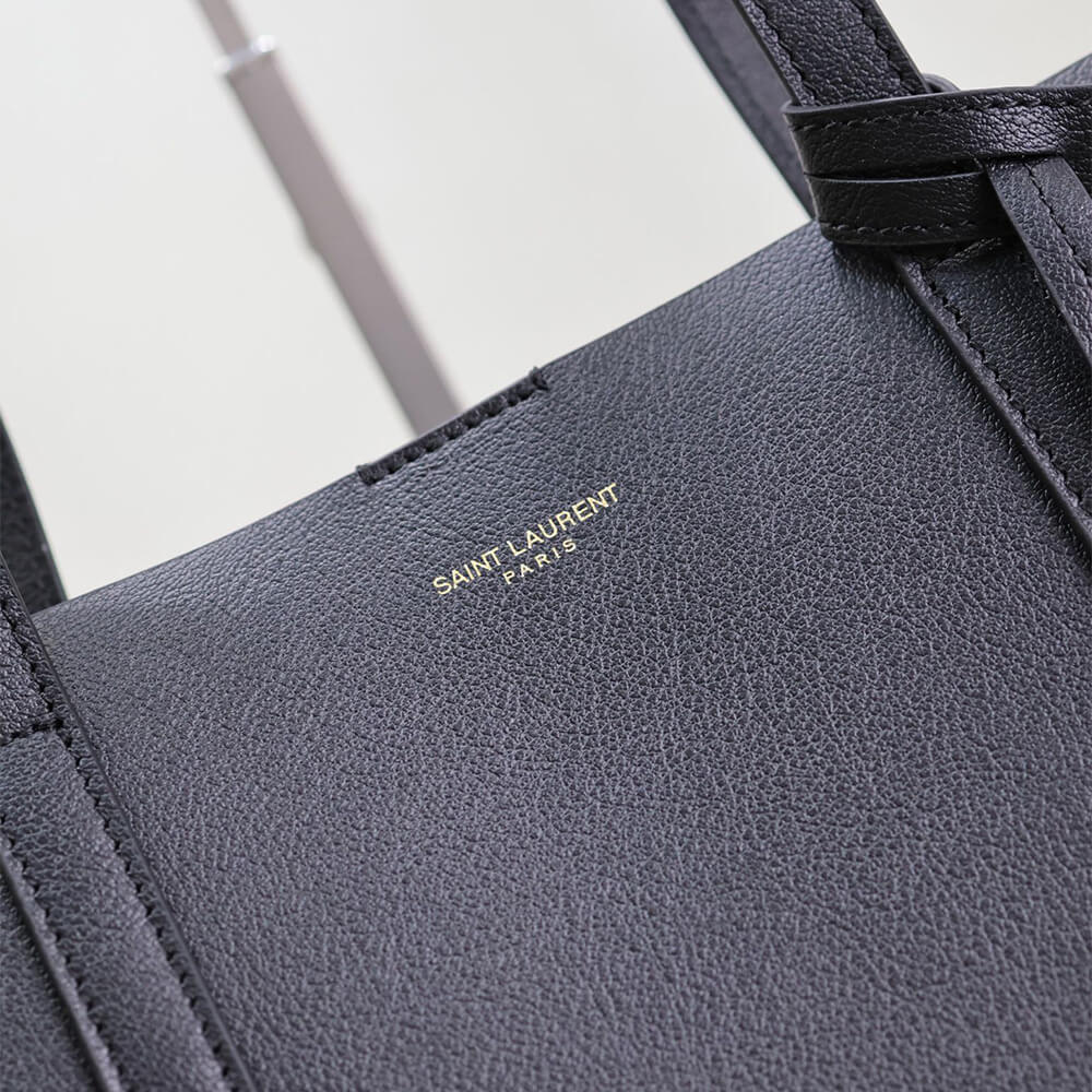 17960-7 YSL Shopping Saint Laurent leather