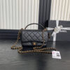 CHANEL Flap Bag with Top Handle(HIGH-END GRADE)
