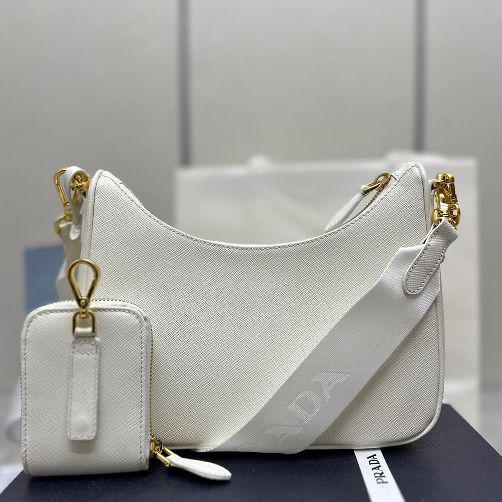 Prada Re-Edition 2005 Saffiano leather bag(HIGH-END GRADE)