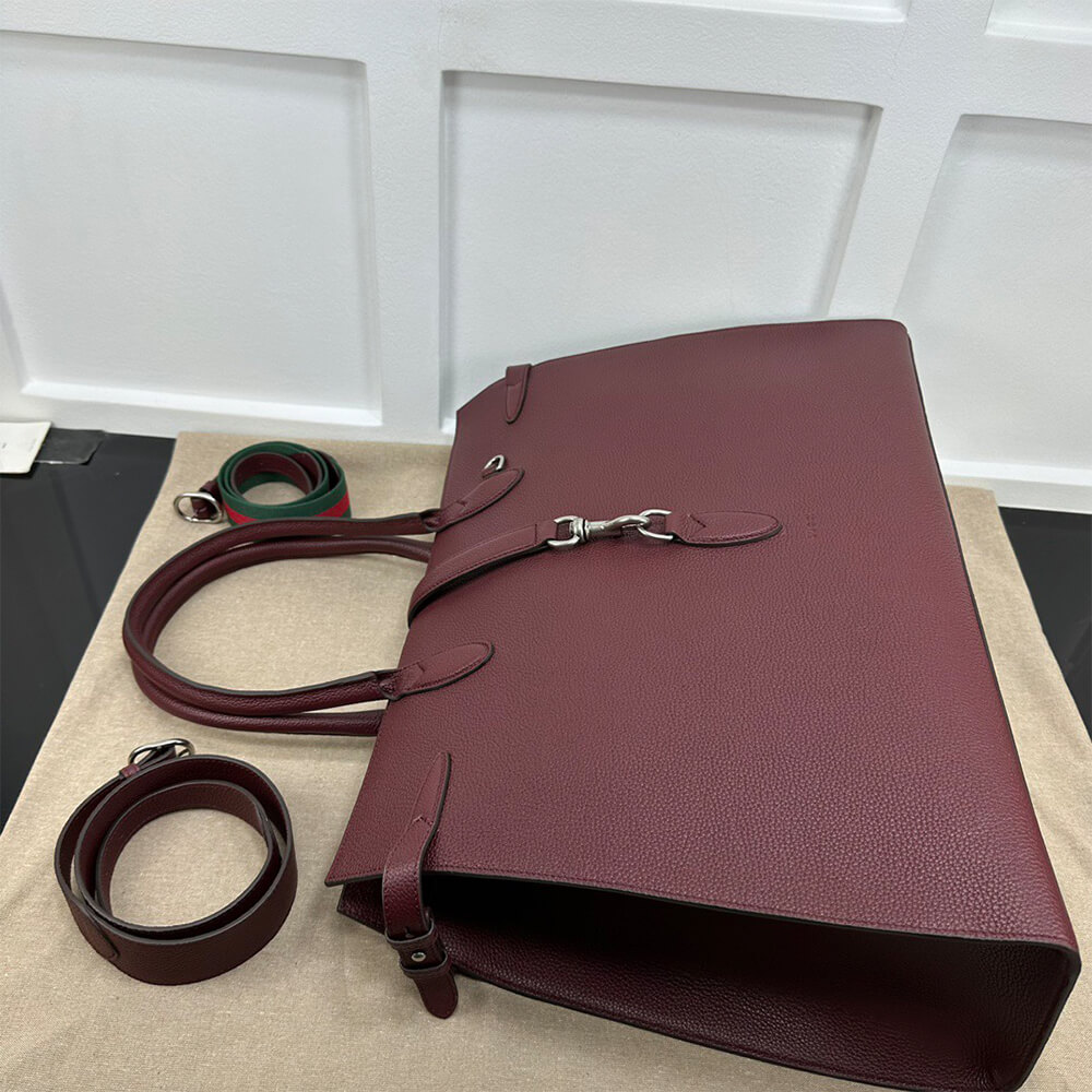 GUCCI Large tote bag with hook closure(HIGH-END Grade)