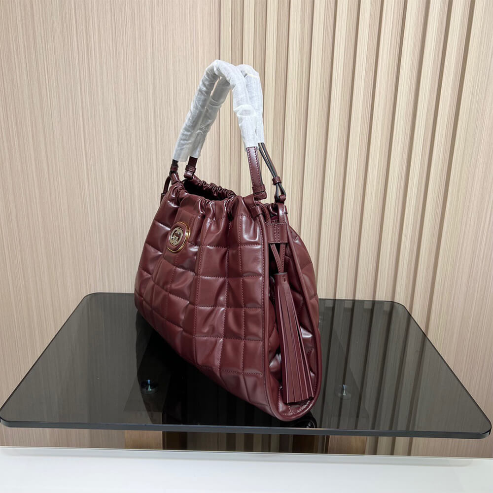 18019-3 Gucci Deco medium tote bag(HIGH-END GRADE)