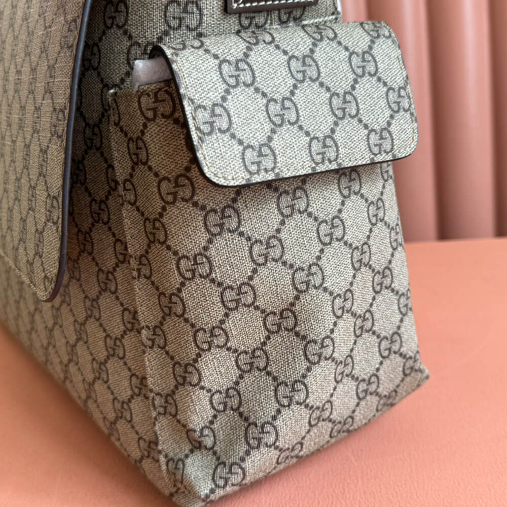 18060-6 GUCCI GG Supreme Diaper Bag(HIGH-END GRADE)