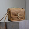 YSL SOLFERINO MEDIUM SATCHEL WOVEN(HIGH-END GRADE)
