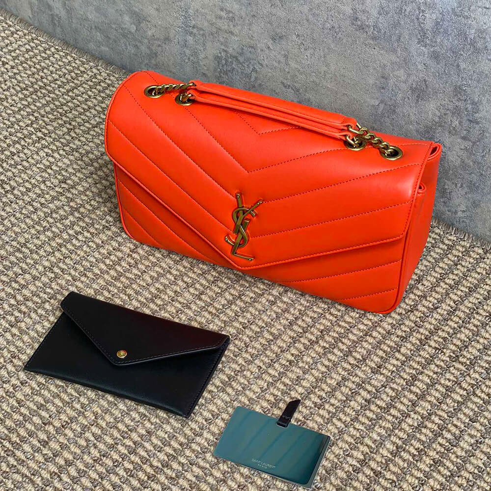 18082-3 YSL LOULOU medium in MATELASSE lambskin(HIGH-END GRADE)