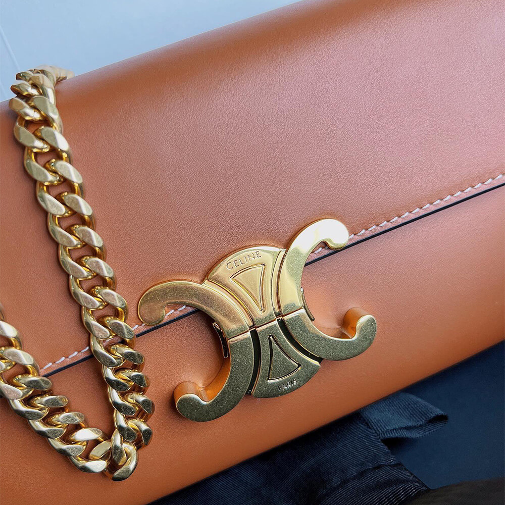 CELINE CHAIN SHOULDER BAG CLAUDE